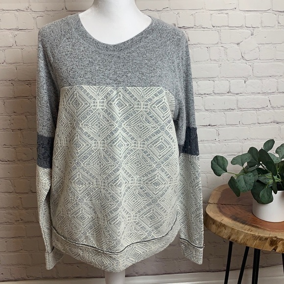 Knox Rose Lace Raglan Pullover - Picture 2 of 14